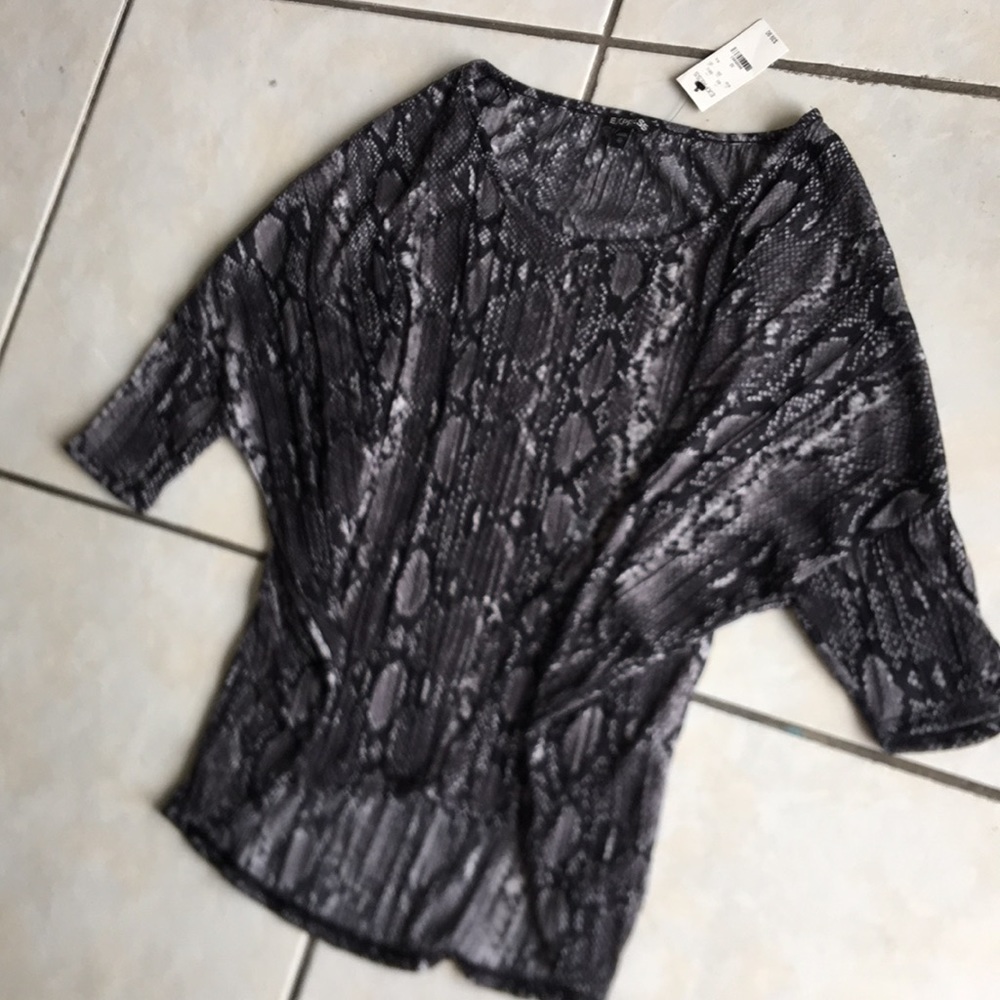 Snakeskin top / tunic